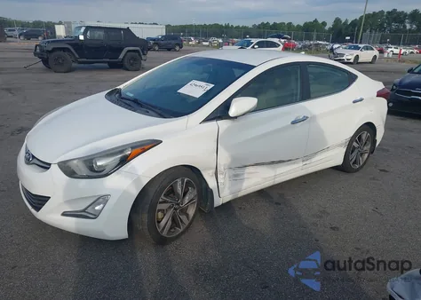 2014 Hyundai Elantra Se/Sport/Limited z USA, uszkodzony, nr VIN 5NPDH4AE3EH463854
